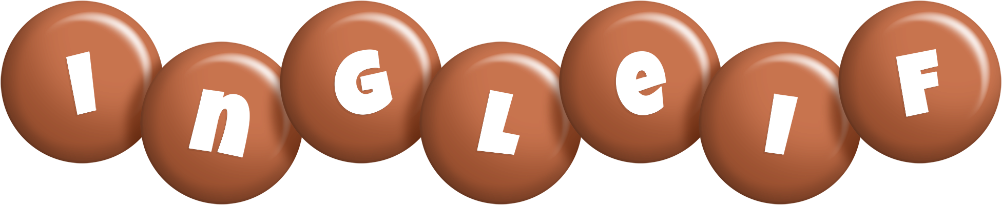 Ingleif candy-brown logo