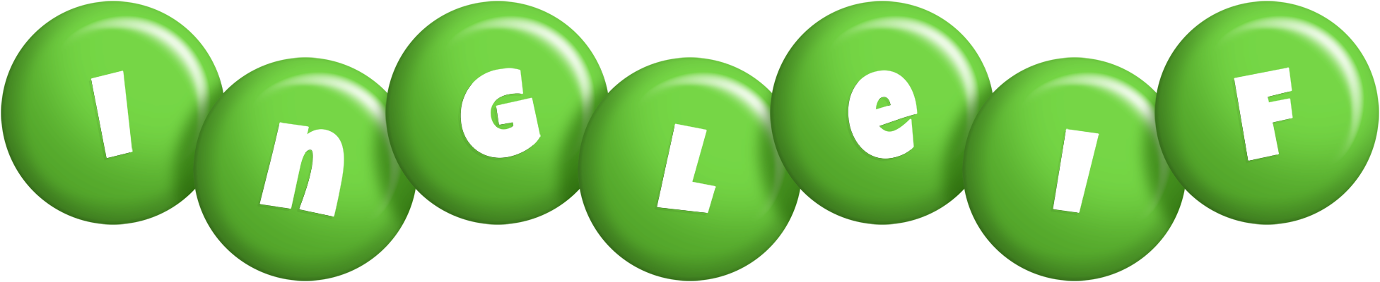 Ingleif candy-green logo