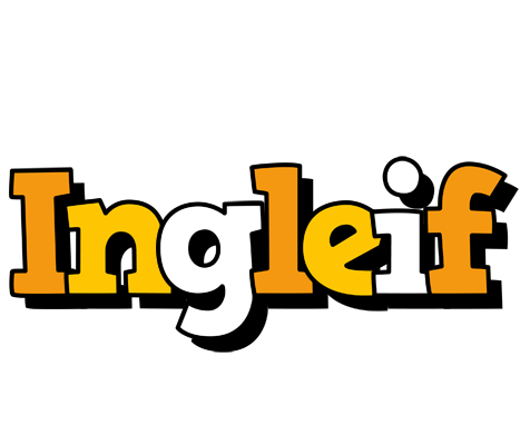 Ingleif cartoon logo