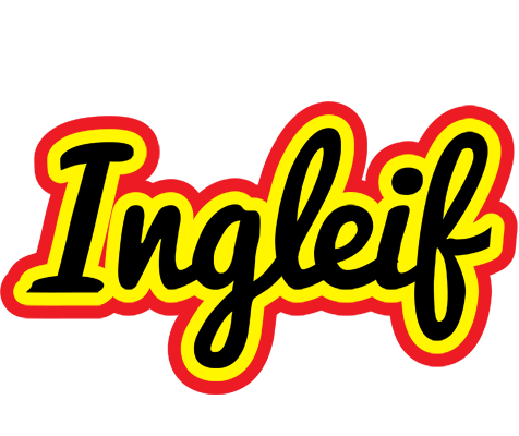 Ingleif flaming logo