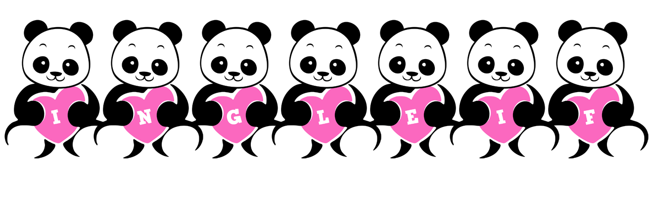 Ingleif love-panda logo