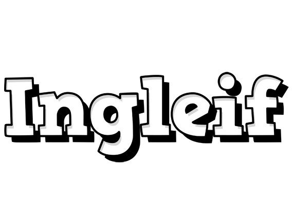 Ingleif snowing logo