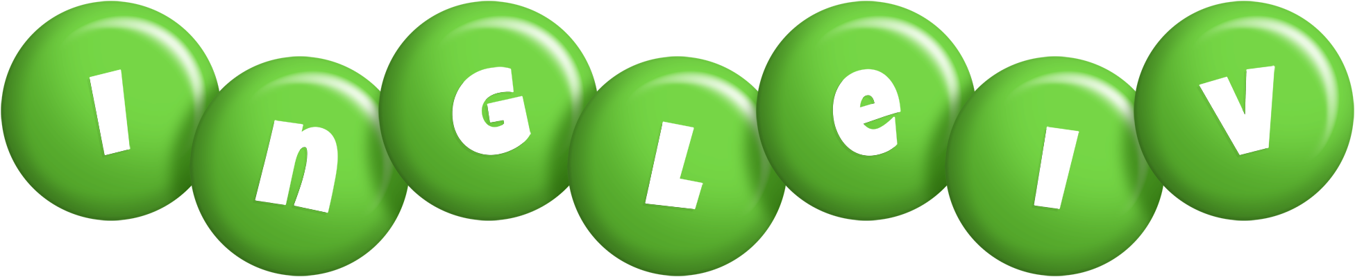 Ingleiv candy-green logo