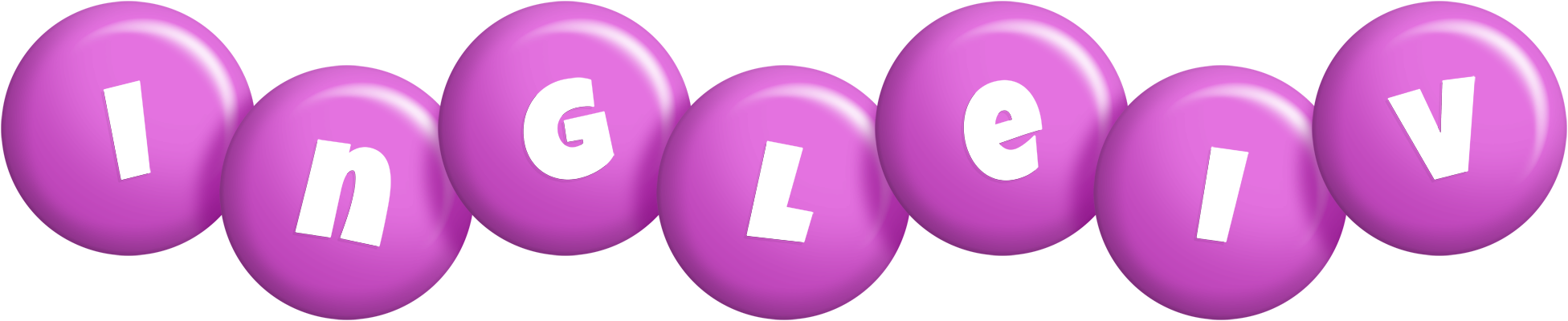 Ingleiv candy-purple logo