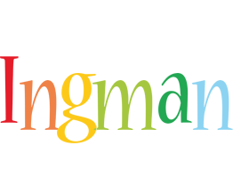 Ingman birthday logo