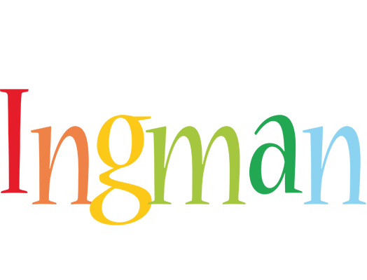 Ingman birthday logo