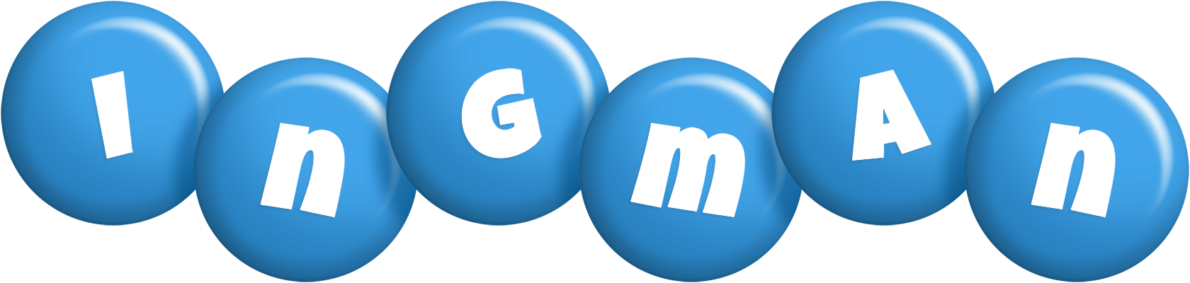 Ingman candy-blue logo