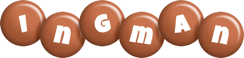 Ingman candy-brown logo