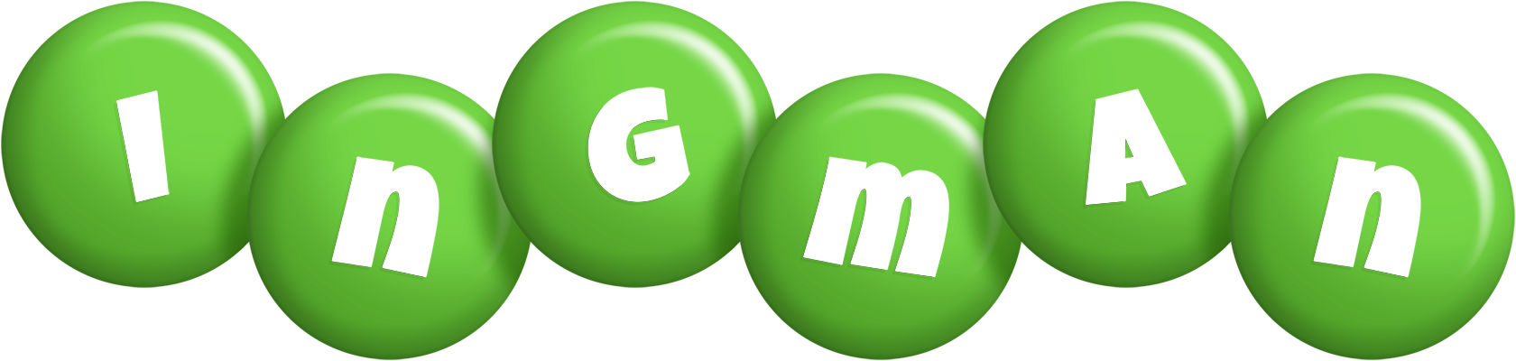 Ingman candy-green logo