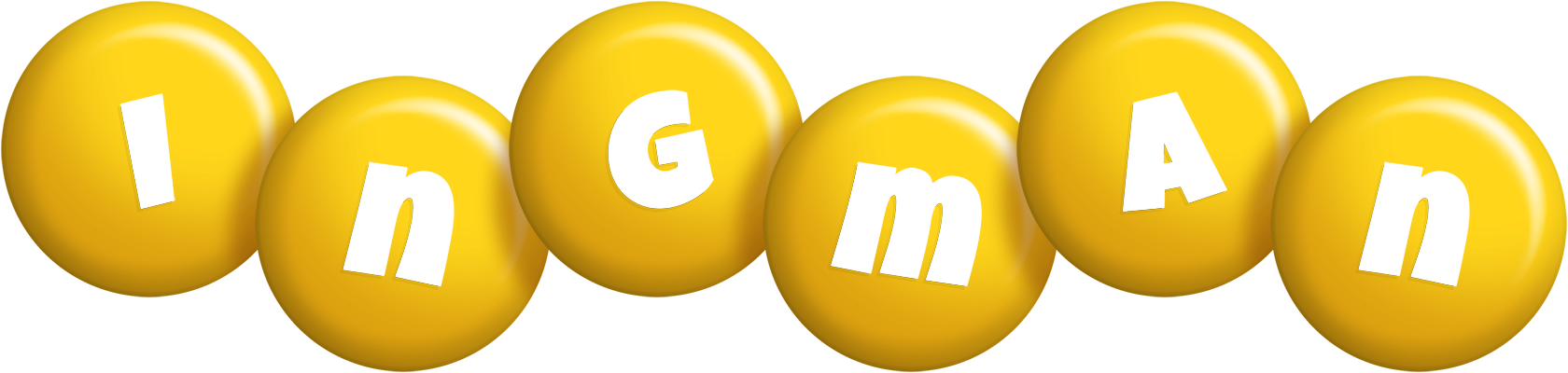 Ingman candy-yellow logo