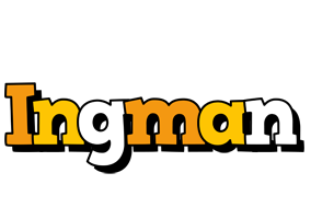 Ingman cartoon logo