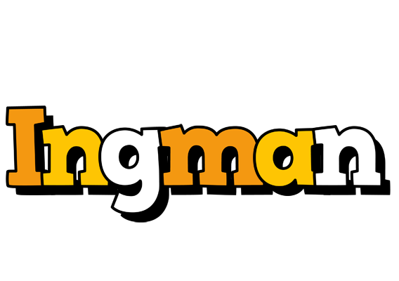 Ingman cartoon logo
