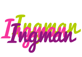 Ingman flowers logo