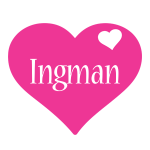 Ingman love-heart logo