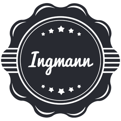 Ingmann badge logo