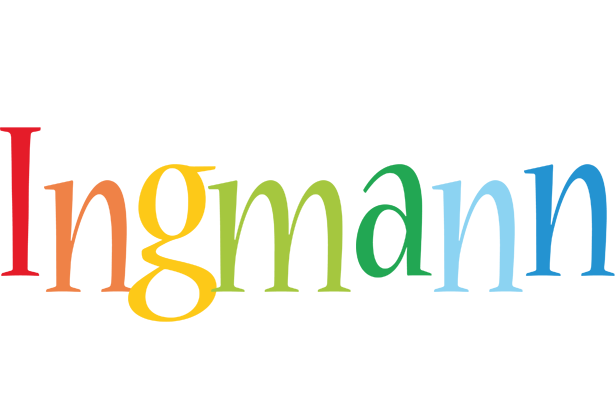 Ingmann birthday logo