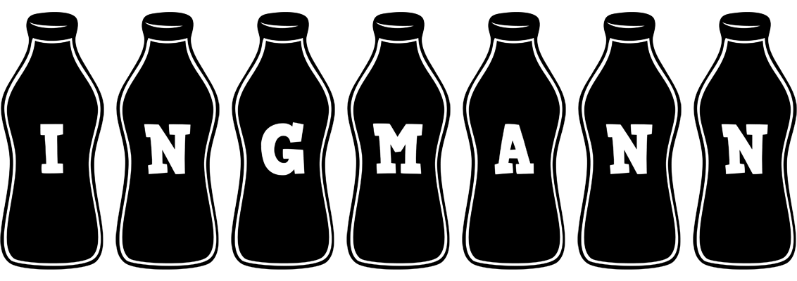 Ingmann bottle logo