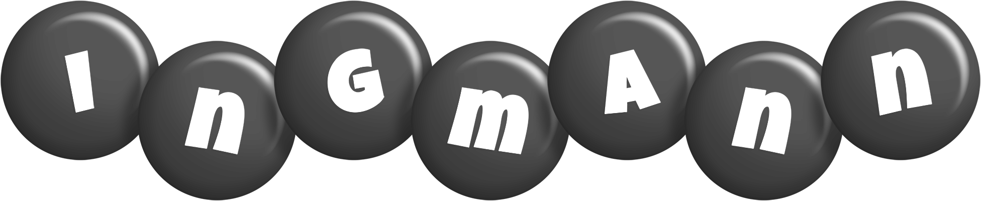 Ingmann candy-black logo