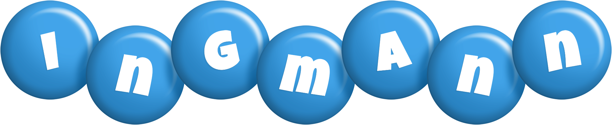 Ingmann candy-blue logo