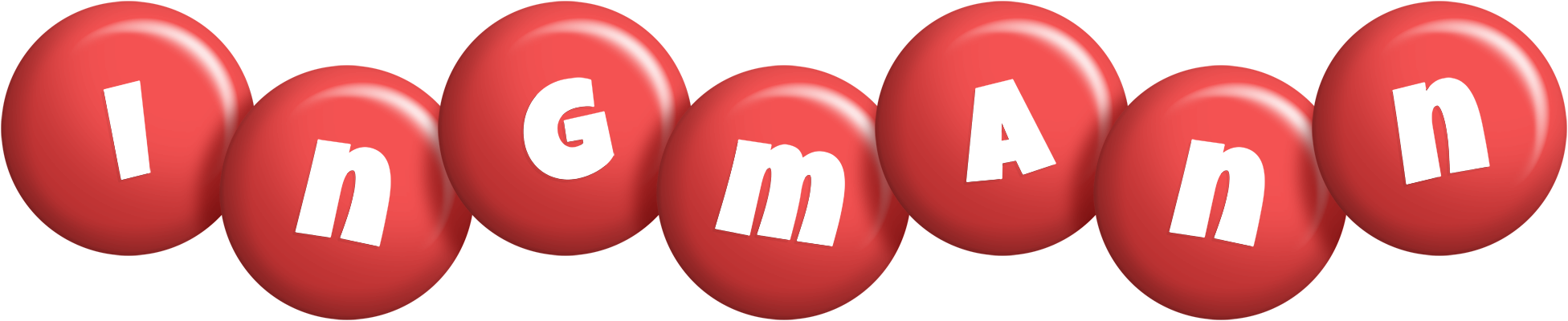 Ingmann candy-red logo