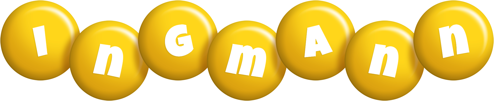 Ingmann candy-yellow logo