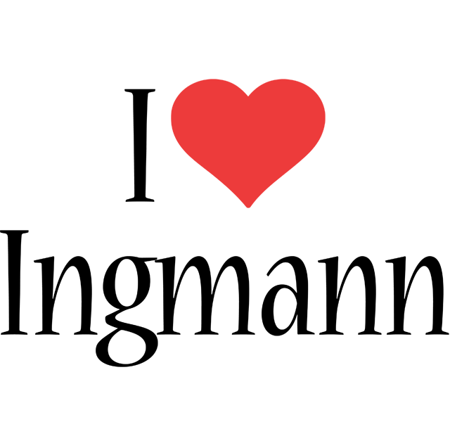 Ingmann i-love logo