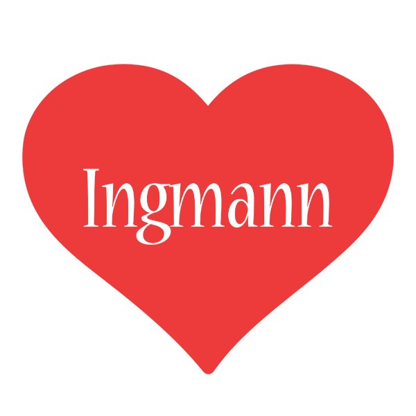 Ingmann love logo