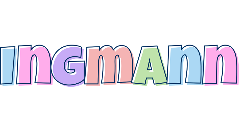 Ingmann pastel logo