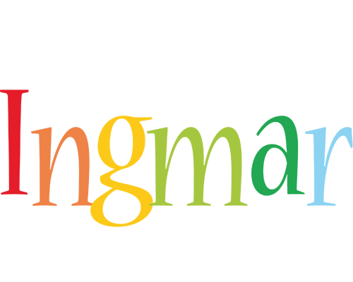 Ingmar birthday logo