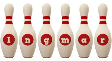 Ingmar bowling-pin logo