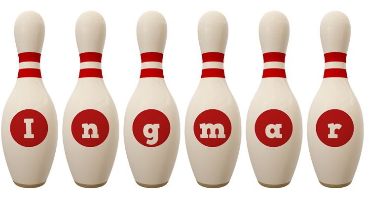 Ingmar bowling-pin logo