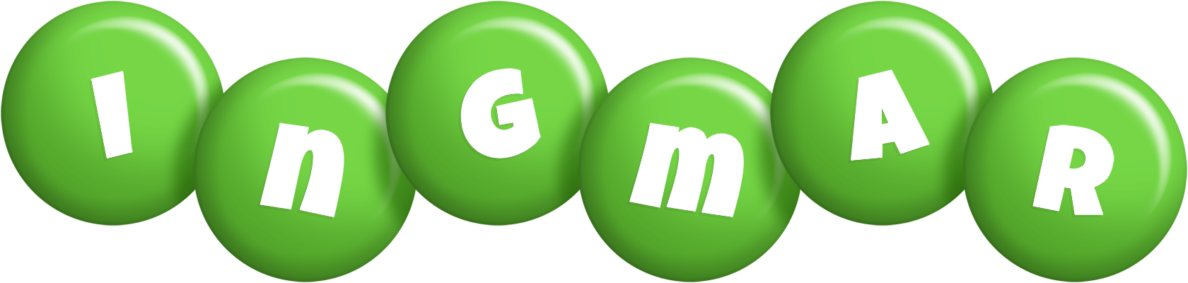 Ingmar candy-green logo