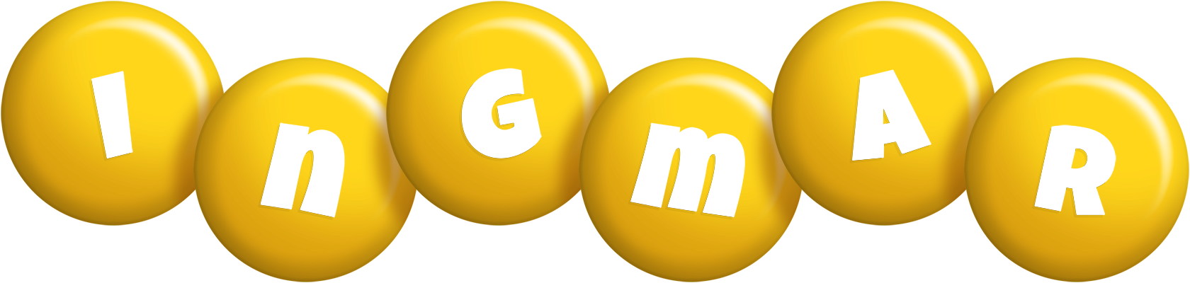 Ingmar candy-yellow logo