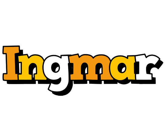 Ingmar cartoon logo