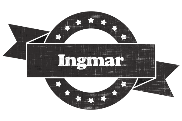 Ingmar grunge logo