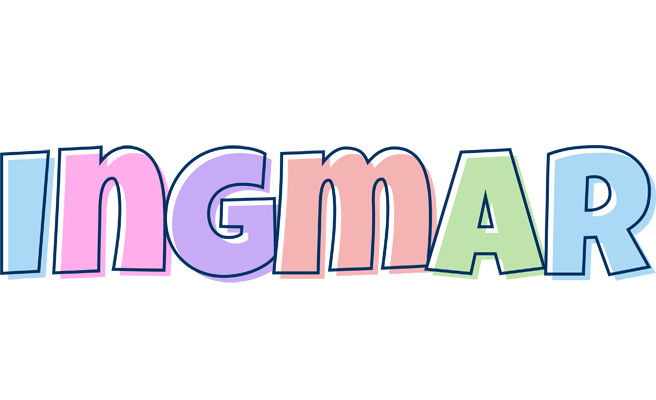 Ingmar pastel logo