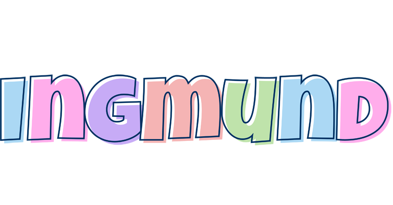 Ingmund pastel logo