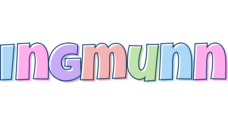 Ingmunn pastel logo