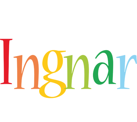 Ingnar birthday logo