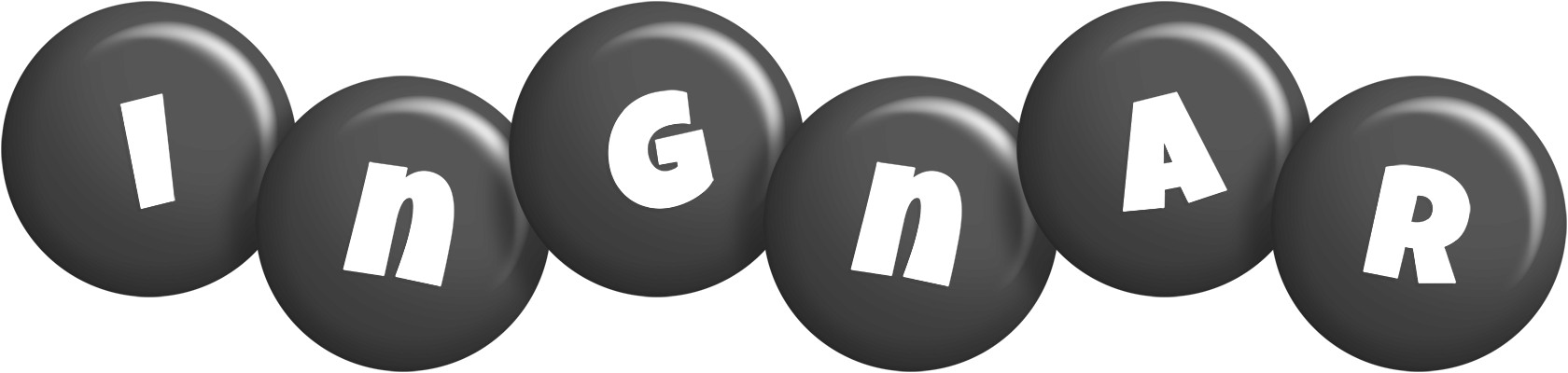 Ingnar candy-black logo