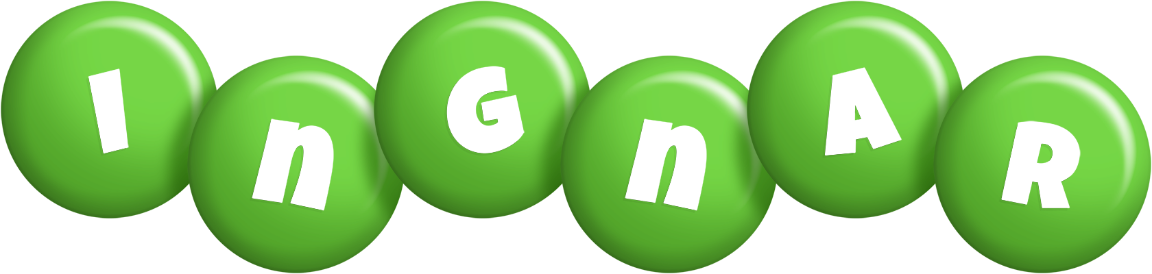 Ingnar candy-green logo