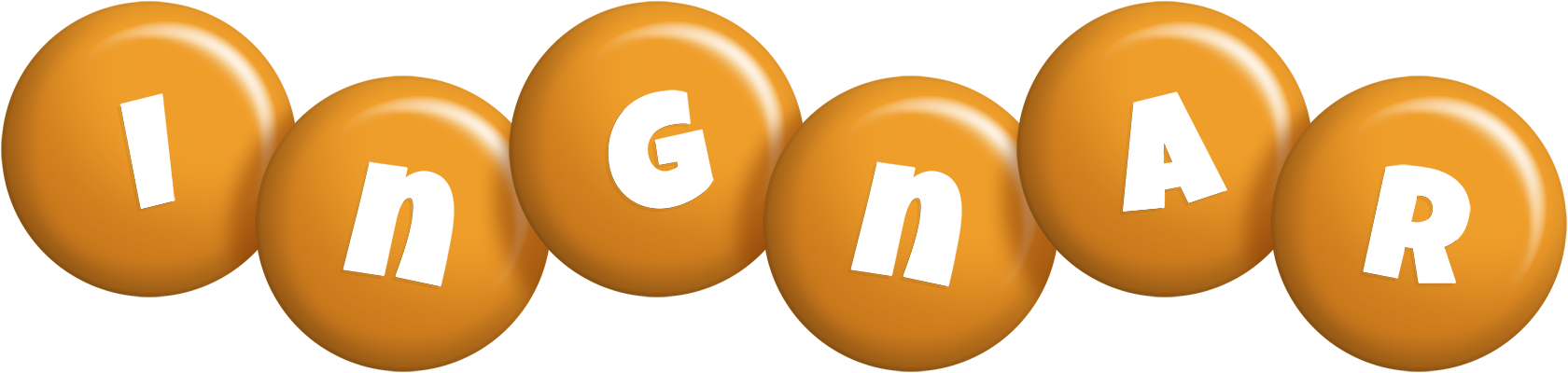 Ingnar candy-orange logo