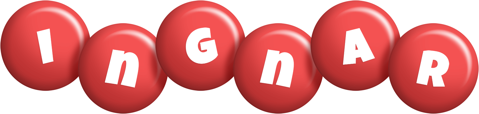 Ingnar candy-red logo
