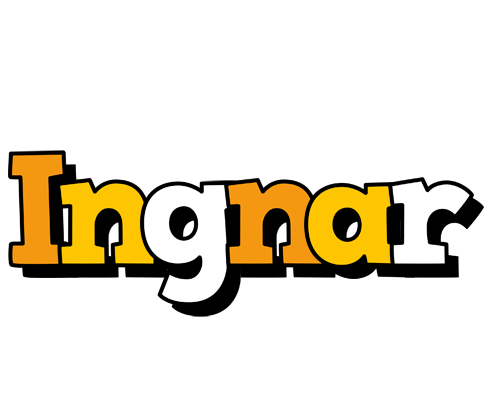 Ingnar cartoon logo