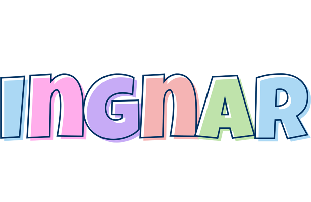 Ingnar pastel logo