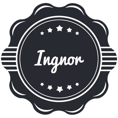 Ingnor badge logo
