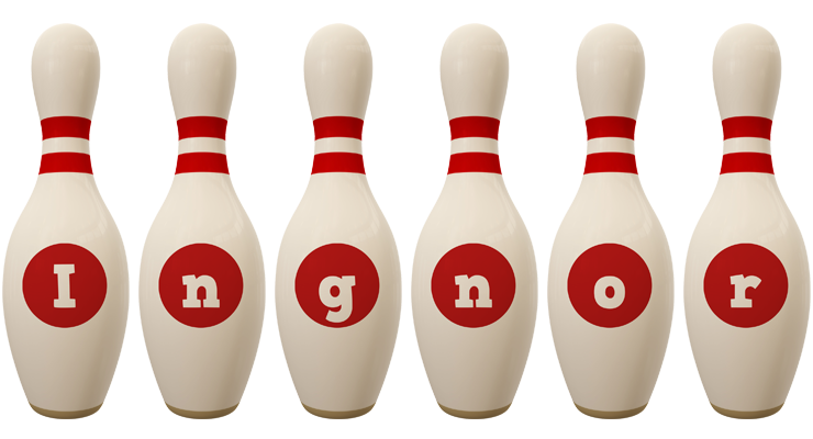Ingnor bowling-pin logo