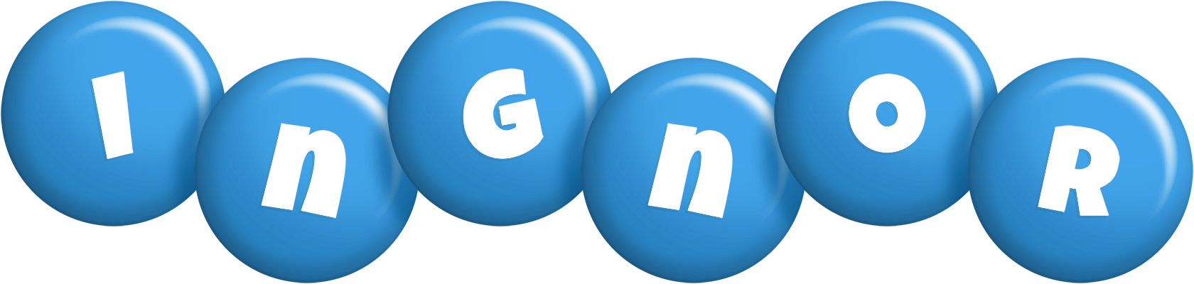 Ingnor candy-blue logo