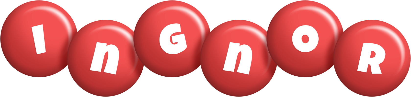 Ingnor candy-red logo