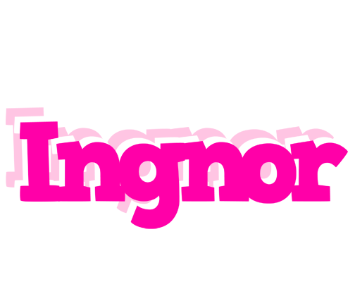 Ingnor dancing logo